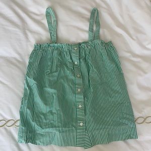 Jcrew green top